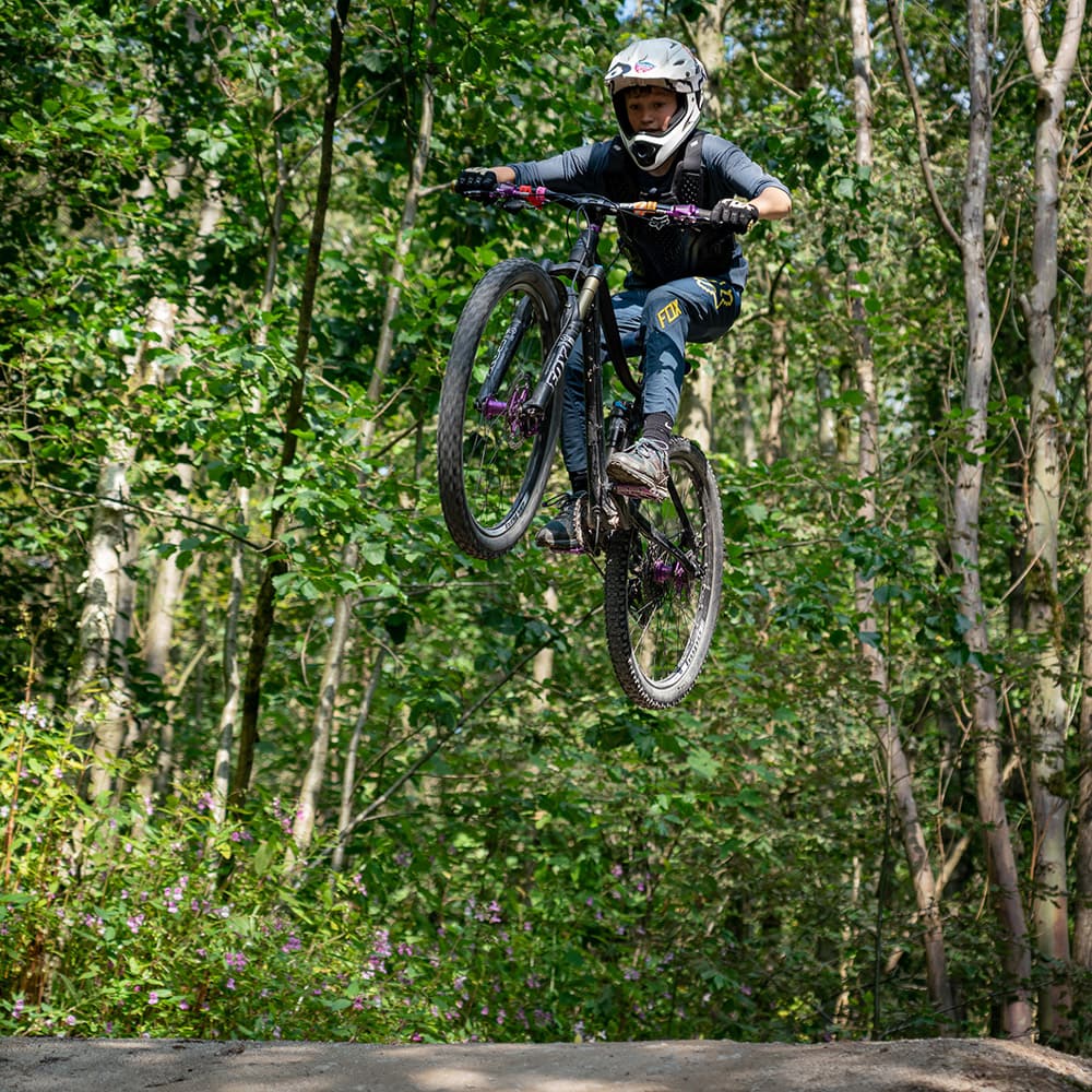 mountain bike trail course