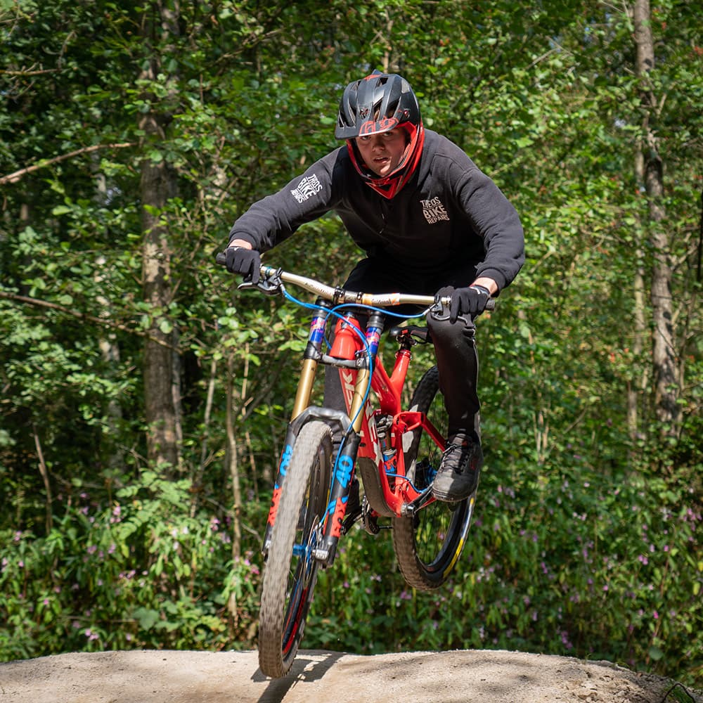 mountain biking