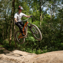 mountain bike trail