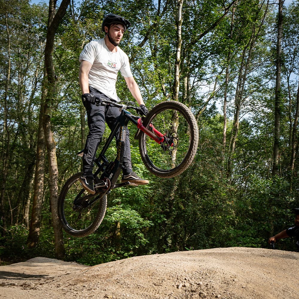mountain bike trail